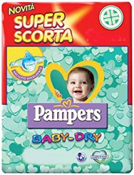 Pampers Baby-Dry Size 3 Midi (4-9kg) Super Stocking 68 Pieces