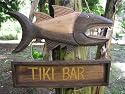 "TIKI BAR" SHARK ATTACK - TIKI BAR DECOR