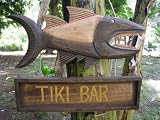 TIKI BAR SHARK ATTACK - TIKI BAR DECOR