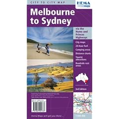 Melbourne to Sydney (Regional Maps)