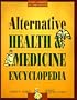 The Alternative Health & Medicine Encyclopedia
