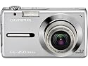 Olympus FE-350 Digitalkamera (8 Megapixel, 4-fach opt. Zoom, 3" Display) in Wide Silver
