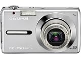 Olympus FE-350 Digitalkamera (8 Megapixel, 4-fach opt. Zoom, 7,6 cm (3 Zoll) Display) Wide Silver