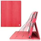 CaseCrown Omni Ridge Flip Case for iPad 4th Generation with Retina Display, iPad 3 and iPad 2 - Hot Pink