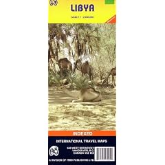Waterproof Libya Map by ITMB (International Travel Maps)