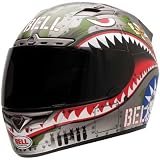 Bell Vortex Flying Tiger Helmet - 2X-Large/Silver
