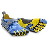 Vibram FiveFingers Womens KomodoSport Shoe Blue/Yellow/Grey Size 40