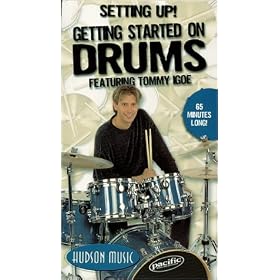 Getting Started on Drums featuring Tommy Igoe SETTING UP [VHS]