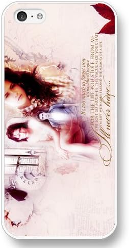 iPhone 5c case, Customize Factory Love Movie The Twilight Saga Hard Frosted White iPhone 5c Case Neverfade Scratchproof Ametabolic case