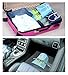 iwill CREATE PRO Household Dust-Proof Shoe Organizer Bags for Boots, High Heel, Drawstring, Transparent Window, Space Saving Storage Bags, Pack of 20 (Sky Blue XL)