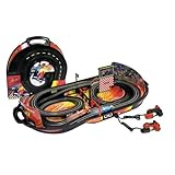 Life-Like Champions Speedway Fold N Go Kid Powered Crank Slot Car Race Set