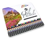 Review Grafix  / 45 Oil Pastels in Storage Tin