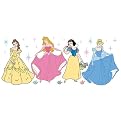 Disney Princess 4 Beauties Rub-On Wall Art