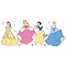 Disney Princess 4 Beauties Rub-On Wall Art