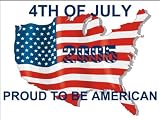 Fourth of July 80 x 60 Vinyl Banner, High Gloss - 13 oz, with Hems and Grommets
