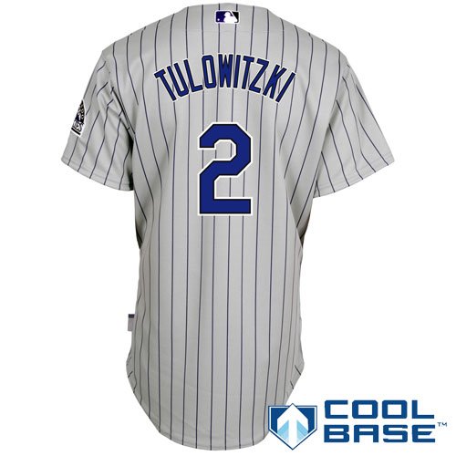 Colorado Rockies Authentic Troy Tulowitzki Road Cool Base Jersey