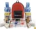 Quakehold! 70280 Grab-n-Go Emergency Kit, 2-Person 3-Day Back Pack