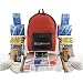 Quakehold! 70280 Grab-n-Go Emergency Kit, 2-Person 3-Day Back Pack