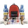 Quakehold! 70280 Grab-n-Go Emergency Kit, 2-Person 3-Day Back Pack