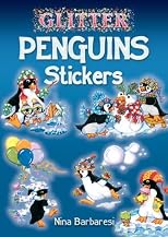 Glitter Penguins Stickers