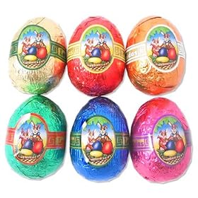 Leonidas Belgian Chocolates: Chocolate Christopher Easter Eggs (12 per order) from Candy