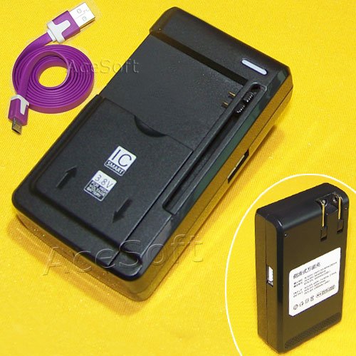 Universal Home Wall AC DC Travel House Battery Charger for Samsung Galaxy Mega 6.3 ，GT-I9200 ，GT-I9205 ，Galaxy Mega 6.3 I527(AT&T/Sprint/U.S. Cellular) Cell Phone with special accessory (see picture)