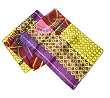Geometrics in Purple - Pangborn Design Scarf 11016