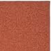 Floral Sprig Begonia Contemporary Rug Size: 4' Round