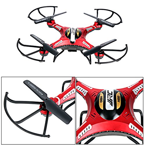 Imagen 7 de COOCHEER JJRC H8D RC Quadcopter Drone Helicóptero con Transmisor FPV Monitor de Tiempo Real Transporte Vídeo Modo sin Cabeza, 5,8 g de 2MP HD de la Cámara