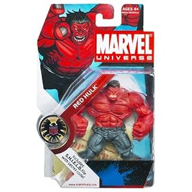 Marvel Universe Action Figure Red Hulk