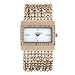 AK Anne Klein Women's 109706WTGB Swarovski Crystal Gold-Tone Rectangular Shape Chain Bracelet Watch,AK Anne Klein,109706WTGB,ANNE KLEIN-10486
