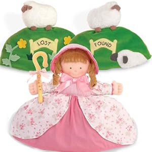 NORTH AMERICAN BEAR Topsy Turvy Doll - Little Bo Peep And Sheep