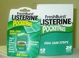 Listerine Strips Pocketpaks Freshburst Past Date. Full Case - 72 Packs!