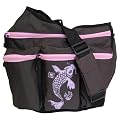 Diaper Dude Koi Diaper Bag - Brown/ Pink