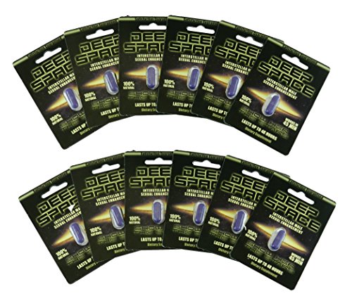 Deep Space 100% All Natural Male Sexual Performance Enhancement Pill (12 qty)