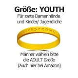 Armband Livestrong incl. $1 Krebshilfe Lance Groesse: YOUTH