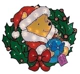 30 Disney Winnie The Pooh Lighted Christmas Wreath Yard Art