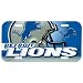 Detroit Lions - Giant Helmet License Plate, NFL Pro Football