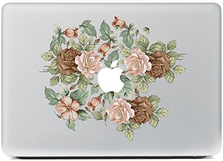 HY Electronic New Full Color Decal Sticker Skin for Apple MacBook Air 13"/MacBook Pro 13"/MacBook Pro Retina 13" Inch - Flowers