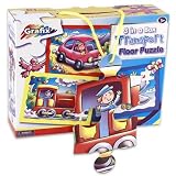 Transport Puz Floor Puzzle 3 Pack Case Pack 12