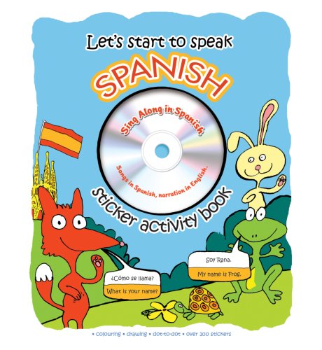 Let's Start to Speak Spanish Sticker Activity Book