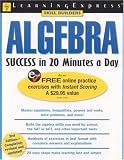 Algebra Success in 20 Minutes a Day, 2nd Edition (Skill Builders)