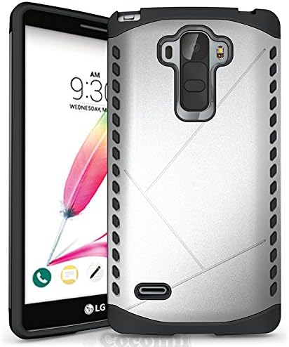 LG G4 Stylus Case, Cocomii® [HEAVY DUTY] Shield Case **NEW** [ULTRA VULCAN ARMOR] Premium Shockproof Cushion Bumper Case [MILITARY DEFENDER] Full-body Rugged Dual Layer Hybrid Cover (Silver) ★★★★★