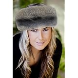 Sumptuous Faux Fur Headband (Wolf Grey)