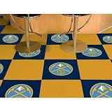 Denver Nuggets 18"x18" tiles Nba Carpet Tiles Set of 20 Carpet Tiles