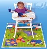 Disney Pooh Floor Topper Disposable Mess Mats - 15-count