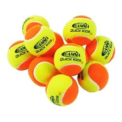Gamma Quick Kids 60 Ball (12/Pack, Orange/Yellow)
