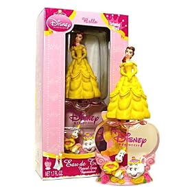 Disney Princess Belle Beauty and the Beast Eau de Toilette Spray 1.7 oz with Bottle Topper