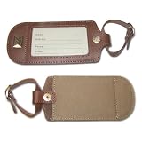 Cutter & Buck Leather Luggage BaggageTravel Name ID Tag