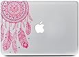 iCasso Dream Catcher Removable Vinyl Decal Sticker Skin for Apple Macbook Pro Air Mac 13" inch / Unibody 13 Inch Laptop (Pink)